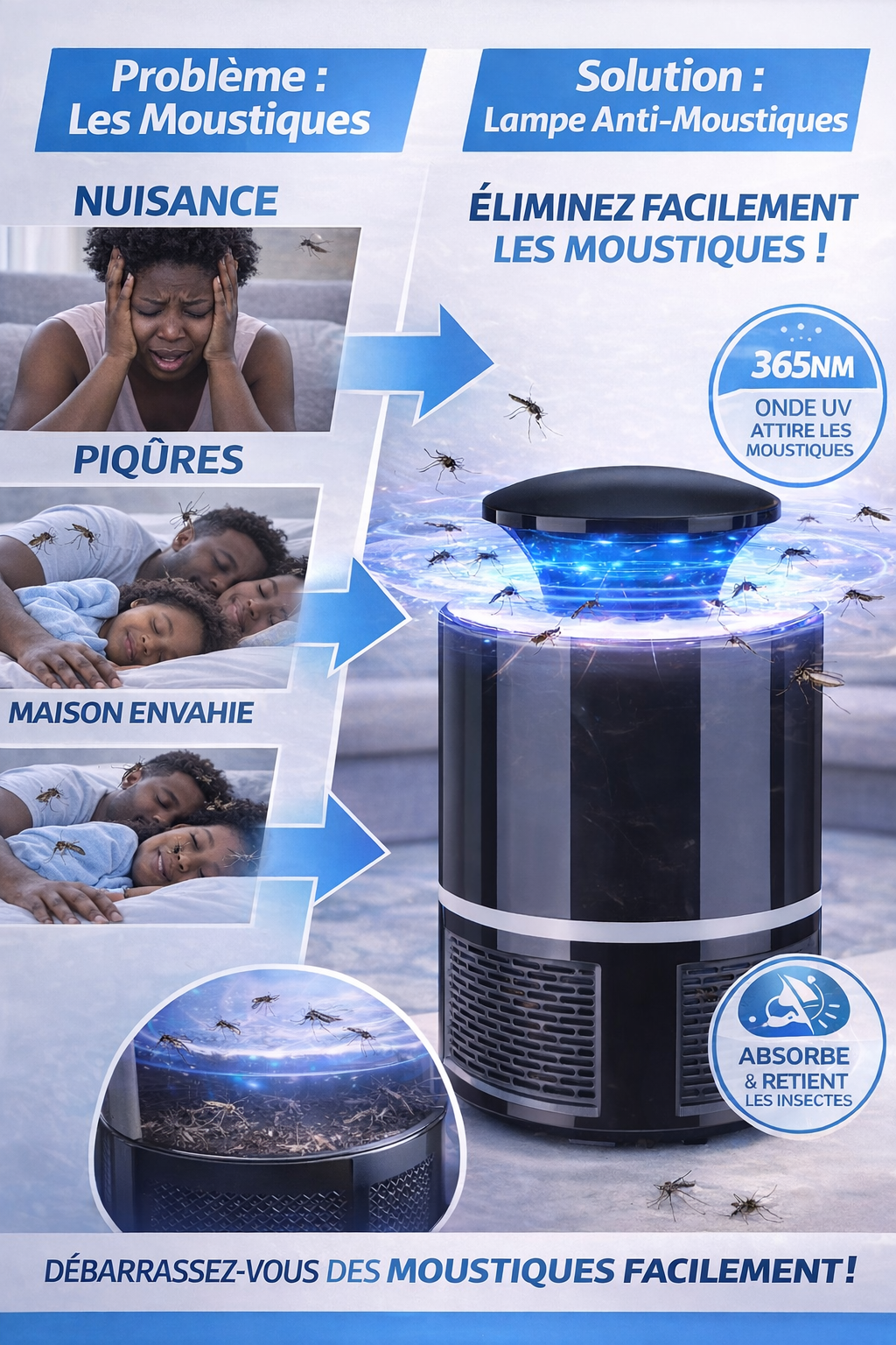 Lampe Anti-Moustiques