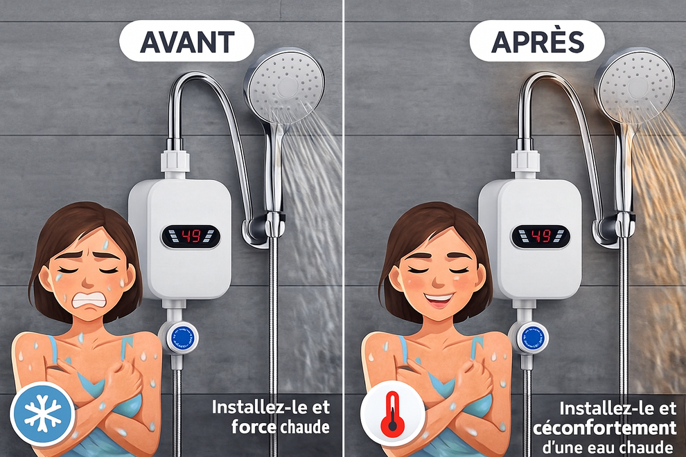 Chauffe-eau électrique instantané